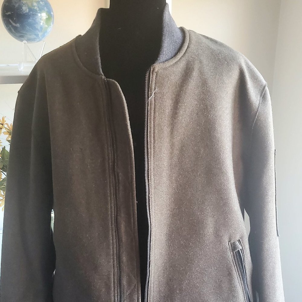 NWOT Mario Balluci for Banana Republic wool bomber jacket